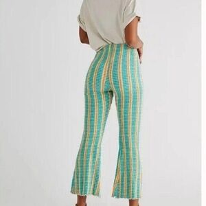 Free people striped knit pants new with tags